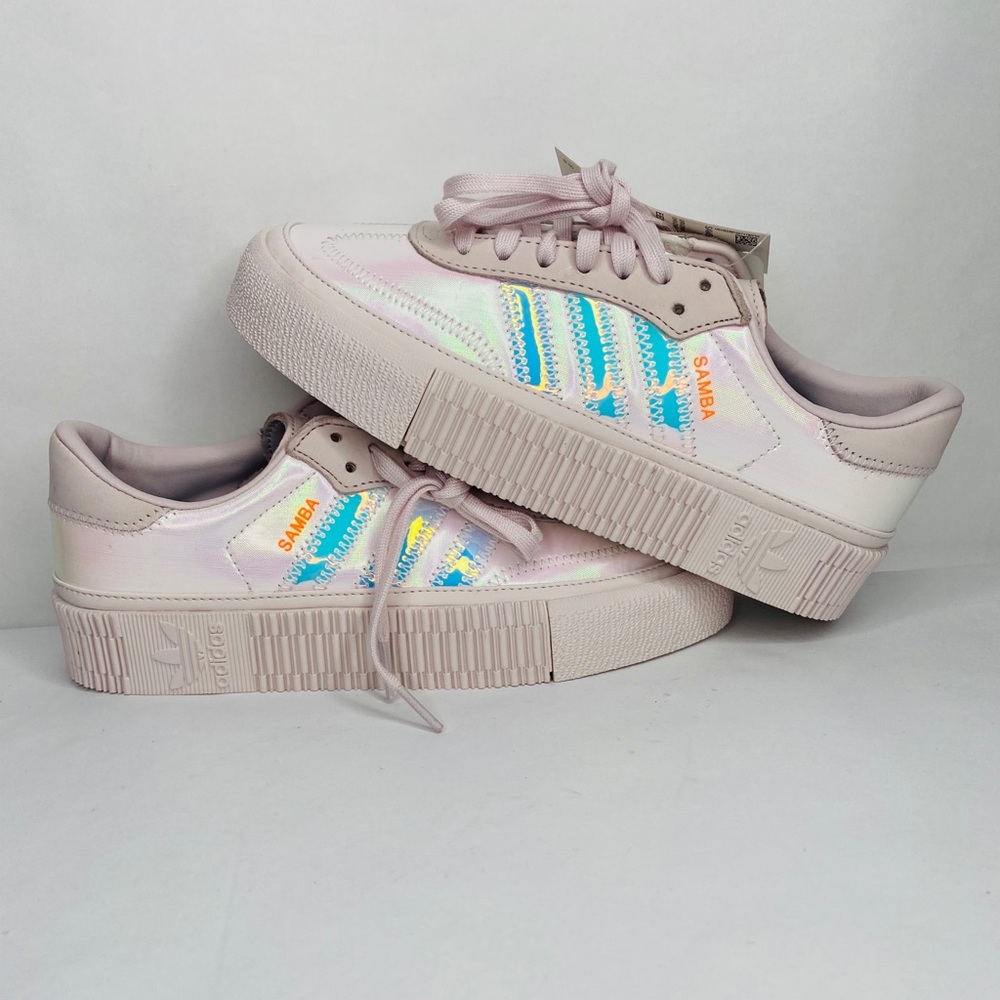 New Adidas Original Womens SAMBA ROSE W PURPLE